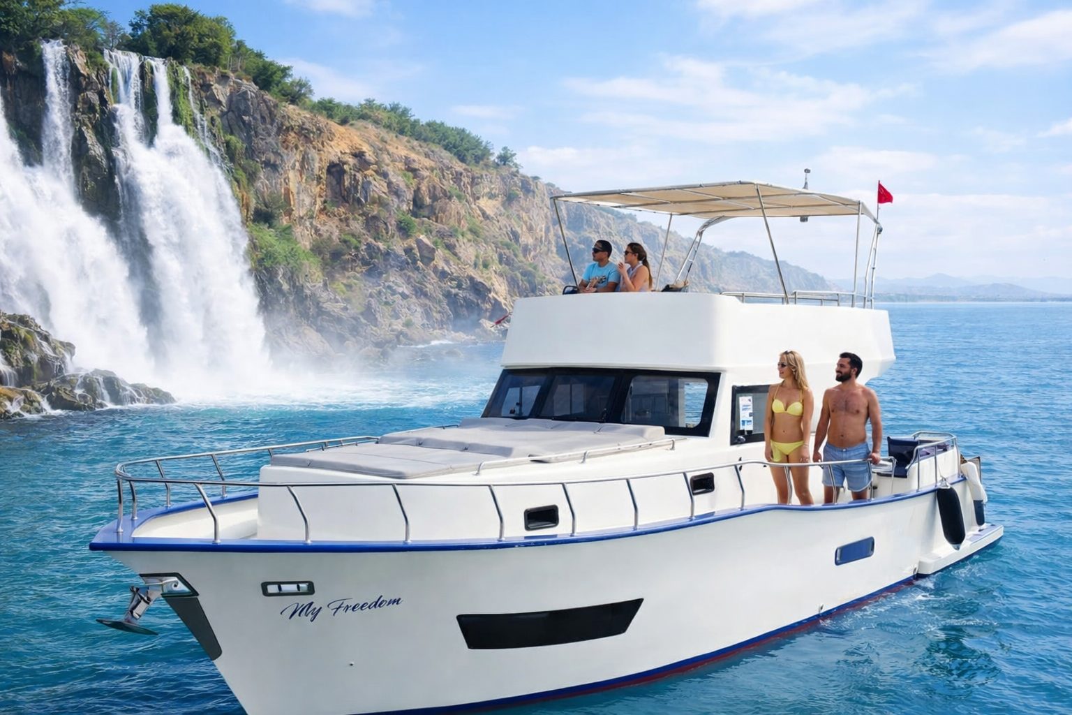 Freedom Yacht Belek | Private Yacht Tour with Meal Included