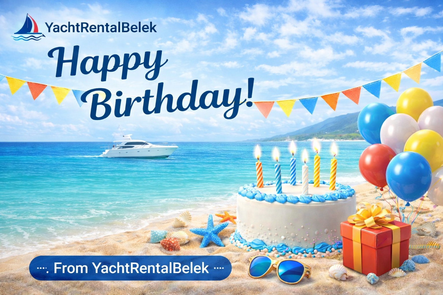 🎉 Birthday Celebration on Yacht