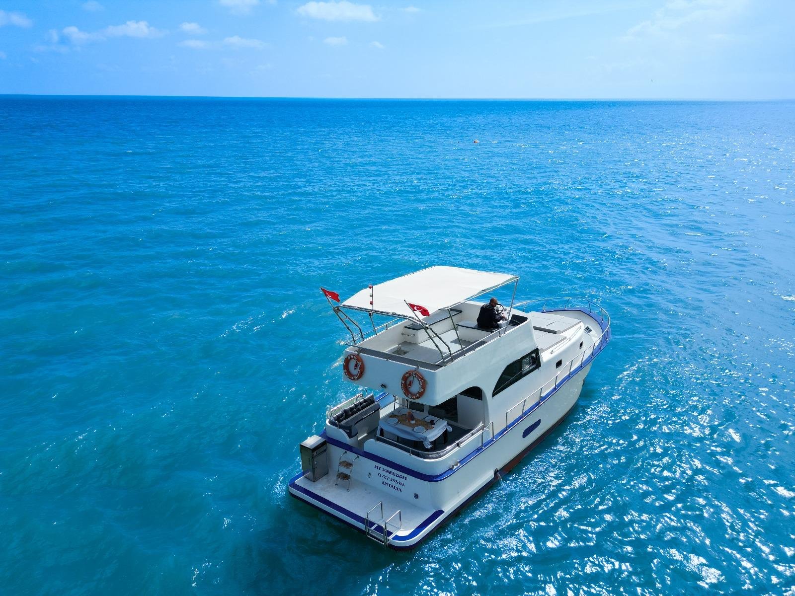 Freedom Yacht Belek | Private Yacht Tour with Meal Included